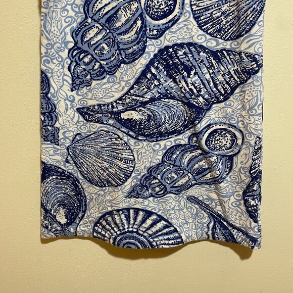 Lilly Pulitzer Girls L Mini Harper Shift Dress Blue Peri Pop Up Stuffed Shells - Picture 4 of 10